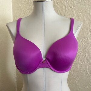 Victoria’s Secret Lined Perfect Coverage Vivid Purple Bra 36C